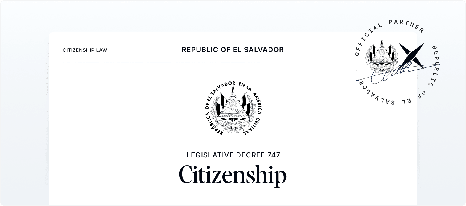 El Salvador Citizenship by Investment: Freedom Visa & Passport 2026 |  CitizenX